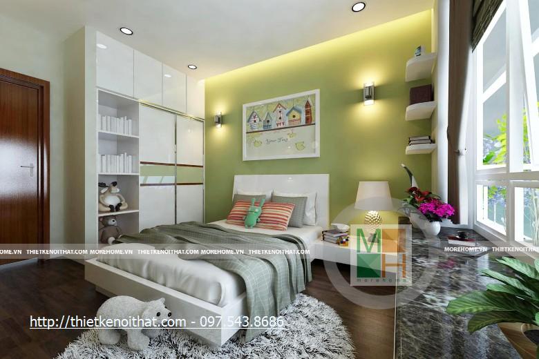 Thiết kế nội thất chung cư S&agrave;i G&ograve;n New - Anh Minh Anh